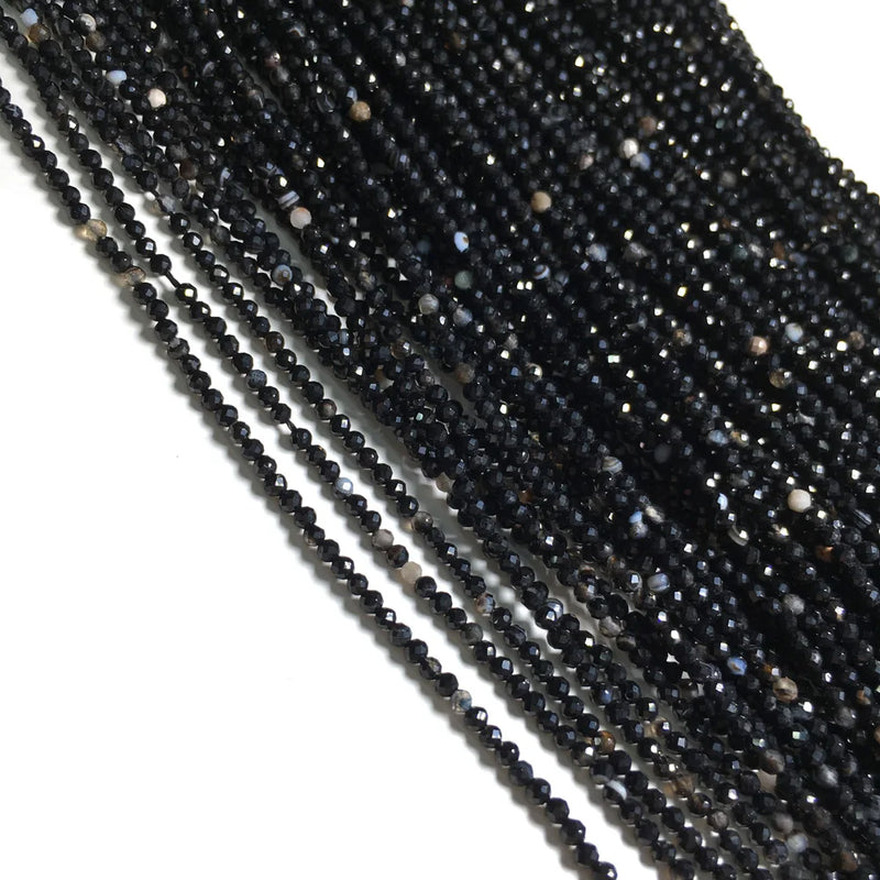 Natural Stone Faceted Beads for DIY Jewelry Making