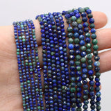 Natural Stone Beaded Faceted Round Gemstone Loose Beads for Jewelry Making
