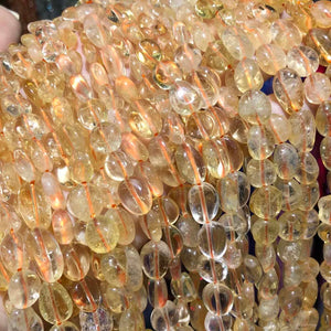 Citrine Stone Beads for Jewelry Making DIY Necklace Bracelet