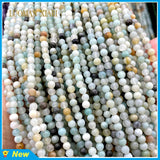 Natural Stone Beads 2 3 4MM Mix Amazonite Round Spacer Bead DIY Jewelry Making