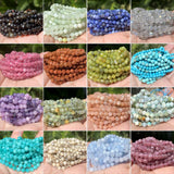 Natural Stone Beads 2-4mm Aquamarine Turquoise Aventurine Jade DIY Jewelry