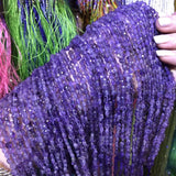 Amethyst Natural Stone Beads 4mm for Jewelry Making