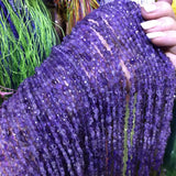 Amethyst Natural Stone Beads 4mm for Jewelry Making