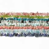 Natural Stone Beads 5-8mm Aquamarine Agate Quartz Chips 33in