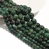 6/8/10mm Green Emerald Loose Beads for Jewelry Making