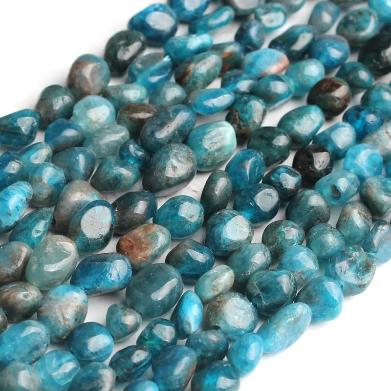 Apatite Stone Beads 6-8mm for Jewelry Making 15in