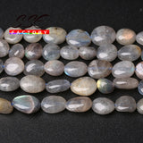 Labradorite Stone Beads 6-8mm Loose Spacer Beads 15in