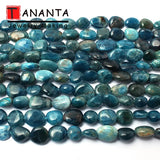 8-10MM Apatite Natural Stone Beads for Jewelry Making 15''
