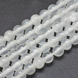 Selenite Beads 8mm10mm 12mm Round Loose Beads 15.7 inch
