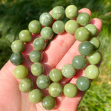 AAA+ Canada Jade Beads 15in 6/8/10/12mm Spacer Beads Diy
