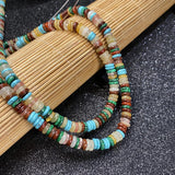 Natural Stone Agates Cylinder Shape Beads Spacer for DIY Jewelry Making
