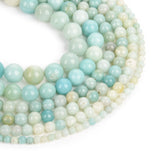 Amazonite Round Stone Beads for Jewelry Making DIY 4/6/8/10/12 MM