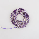 Amethyst Beads Purple Crystal Round Loose Beads 4-14mm