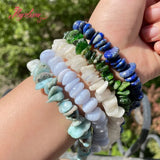 Natural Stone Beads Aquamarine Diopside Cordierite for DIY Jewelry