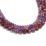 Auralite 23 Ghost Purple Lodolite Quartz Round Beads