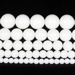 Natural Stone Beads Round Loose Beads for DIY Bracelet 4-12 MM