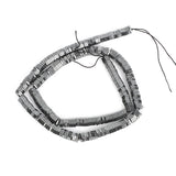 Hematite Hexagonal Stone Beads for Jewelry Making