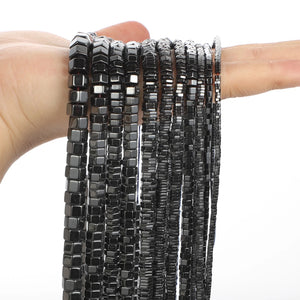 Hematite Hexagonal Stone Beads for Jewelry Making