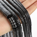 Hematite Wafer Stone Beads for Bracelets DIY