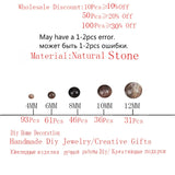 Moonstone Gem Round Loose Beads 4-12mm for Jewelry Making DIY Bracelet Necklace