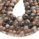 Moonstone Gem Round Loose Beads 4-12mm for Jewelry Making DIY Bracelet Necklace