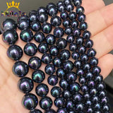Rainbow Shell Pearl Beads for Jewelry Making DIY 15''