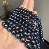 Rainbow Shell Pearl Beads for Jewelry Making DIY 15''