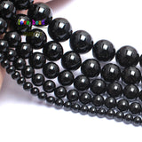 Tourmaline Stone Round Beads 15inches 4/6/8/10/12mm