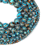 Malachite Round Stone Beads for DIY Bracelet Strand 4-12 MM