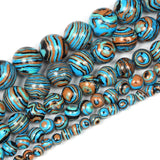 Malachite Round Stone Beads for DIY Bracelet Strand 4-12 MM