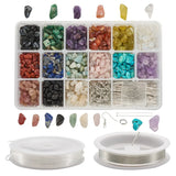 Natural Stone Beads Box DIY Bracelet Jewelry Making