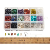 Natural Stone Beads Box DIY Bracelet Jewelry Making