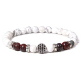 Lapis Lazuli Beaded Bracelet for Men Women Yoga Jewelry Gift