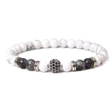 Lapis Lazuli Beaded Bracelet for Men Women Yoga Jewelry Gift