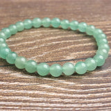 8mm Green Aventurine Bracelet Bangle for DIY Jewelry Men Women