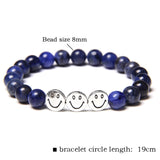 Natural Stone Beads Bracelet Lucky Bracelet Quartz Cat Eye Bracelets