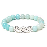 Natural Stone Beads Bracelet Lucky Bracelet Quartz Cat Eye Bracelets