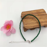 Natural Stone Beads Bracelets Sterling Silver Couple Bracelets For Women Girls