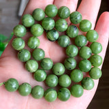 Canada Jade Stone Beads 15inch 6/8/10/12mm Spacer Beads