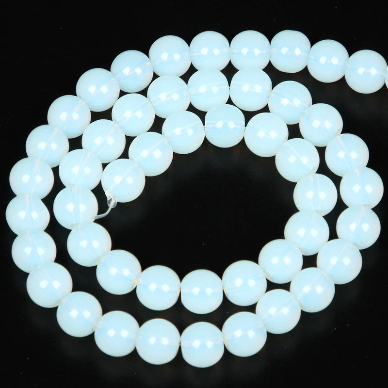 Opal Stone Beads Loose Spacer Bead for Jewelry Making DIY Bracelet