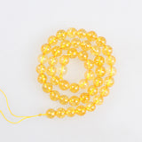Natural Citrine Quartz Crystal Round Beads 4-12mm
