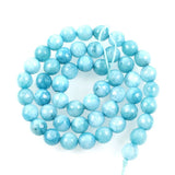 Sky Marble Natural Stone Beads 4-12 MM for DIY Jewelry Making