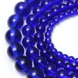 Dark Glass Charm Round Loose Beads for Jewelry Making DIY Bracelet Necklace