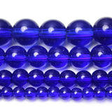 Dark Glass Charm Round Loose Beads for Jewelry Making DIY Bracelet Necklace