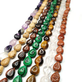 Malachite Tiger Eye Agate Loose Stone Beads for DIY Jewelry
