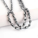 Hematite Drop-shaped Multi-faceted Cut Beads Spacer Magnet Beads