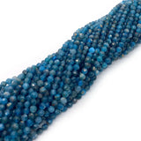 Faceted Apatite Stone Beads for Jewelry Making