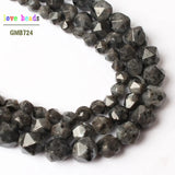 Labradorite Faceted Round Beads 6/8/10mm 15inches