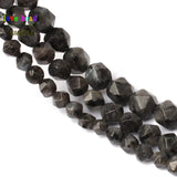 Labradorite Faceted Round Beads 6/8/10mm 15inches