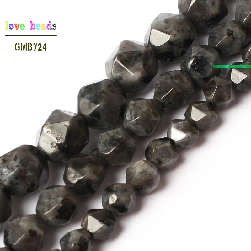 Labradorite Faceted Round Beads 6/8/10mm 15inches